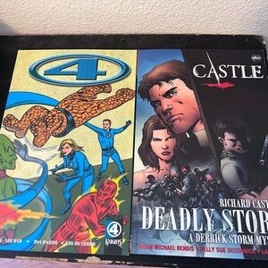 Fantastic Four and Castle Comic Books
